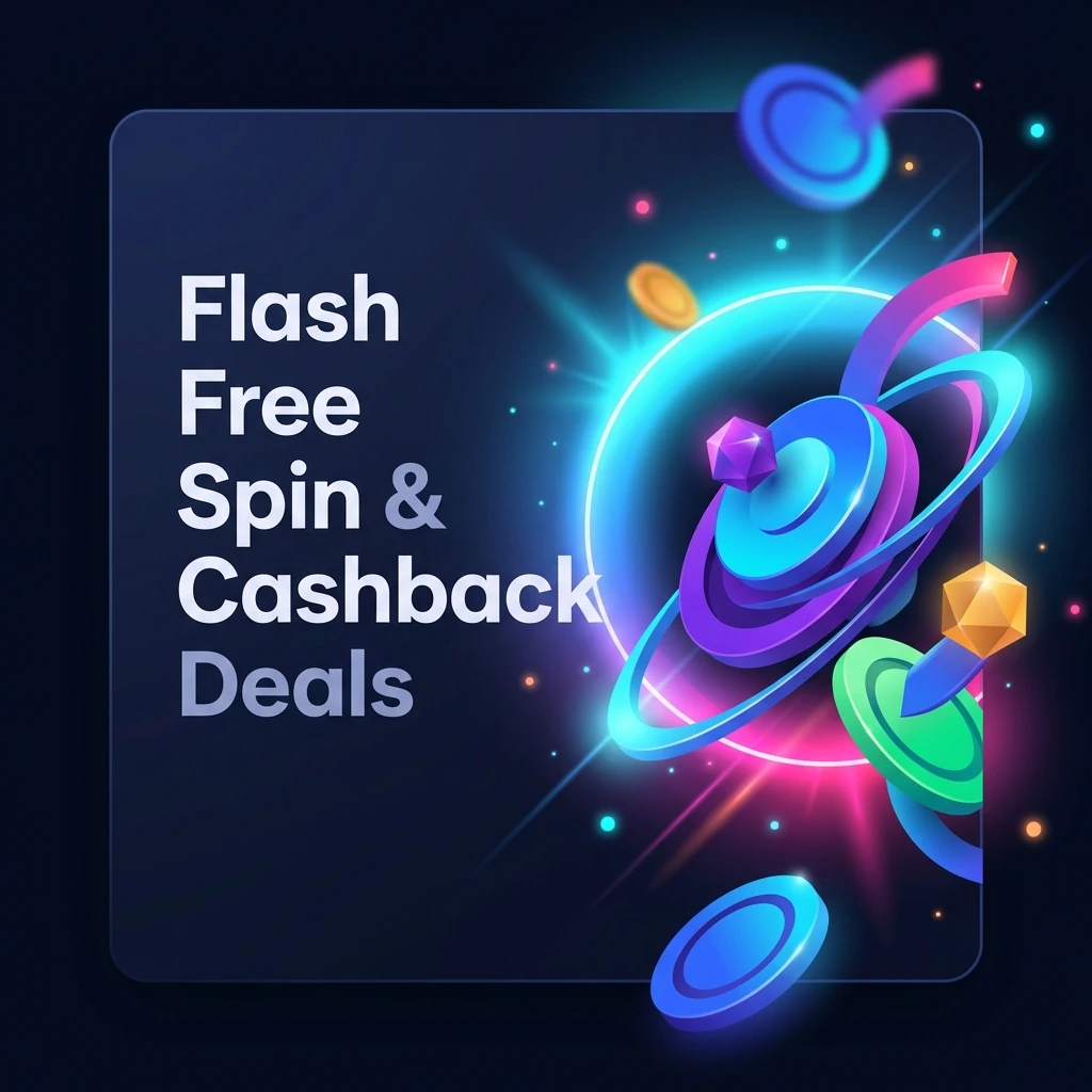 Flash Free Spin & Cashback Deals